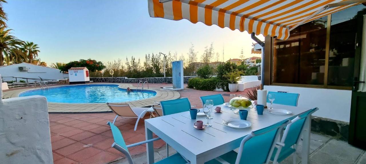 Arguineguin, Two Bedrooms Bungalow, Pool & Wifi 외부 사진